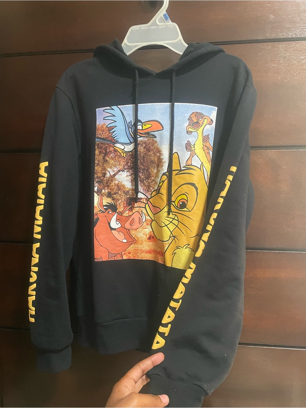 Black Lion King Graphic Hoodie